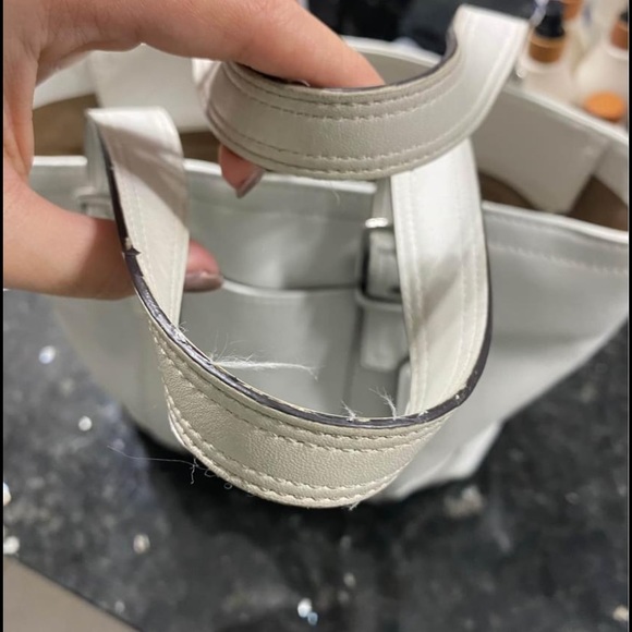 White Coach Tote - Picture 5 of 5